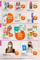 Gazetka promocyjna Tegut - Angebote der Woche - Gazetka - ważna od 08.01 do 08.01.2022 - strona 32 - produkty: alpecin, bio, bürste, cin, coffein, creme, deo, deospray, dove, Dr. Best, FFP2, flasche, flüssigseife, gin, handcreme, hipp, kneipp, kosmetik, lavera, Maske, natur, naturkosmetik, pampers, Roller, sebamed, Seife, shampoo, telefon, Ti, uhr, zahnbürste