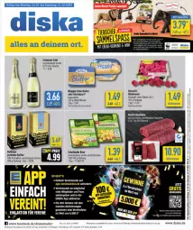 Gazetka promocyjna Diska - Prospekte - Gazetka - ważna od 21.10 do 21.10.2023 - strona 1 - produkty: aktionspreis, angebot, angebote, Becher, beere, beeren, butter, dallmayr, dallmayr prodomo, deka, eier, eis, flasche, freixenet, grünländer, himbeer, himbeere, himbeeren, kaffee, Käse, Kinder, meggle, nuss, prodomo, reis, rind, rinder, rouladen, salz, Schleich, sekt, Streichzart, Ti, Tiere, ZTE