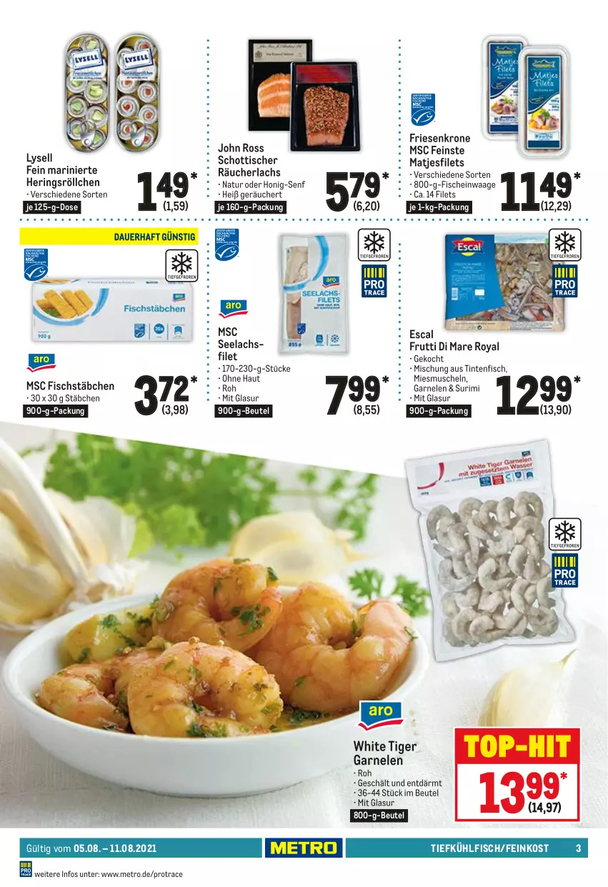 Aktueller Prospekt Metro - Food - von 05.08 bis 11.08.2021 - strona 3