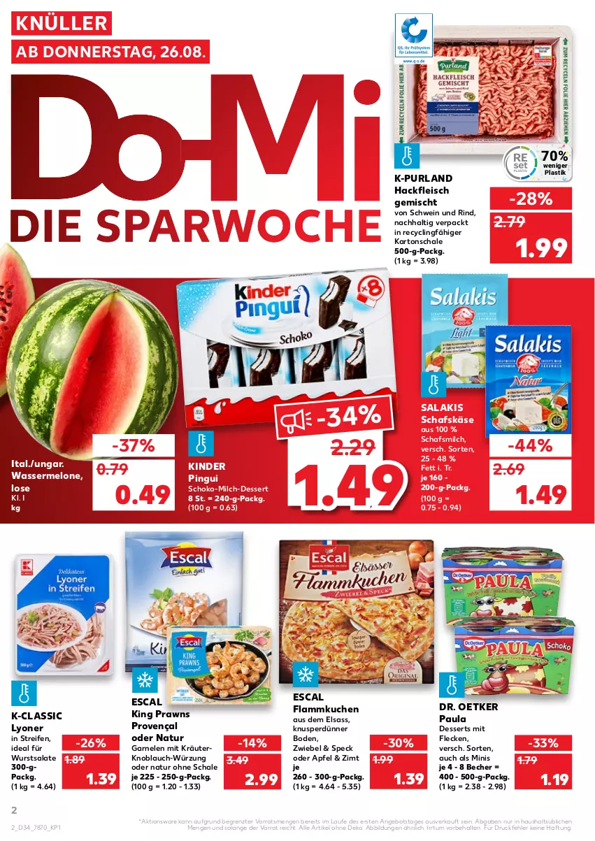 Aktueller Prospekt Kaufland - von 26.08 bis 01.09.2021 - strona 2