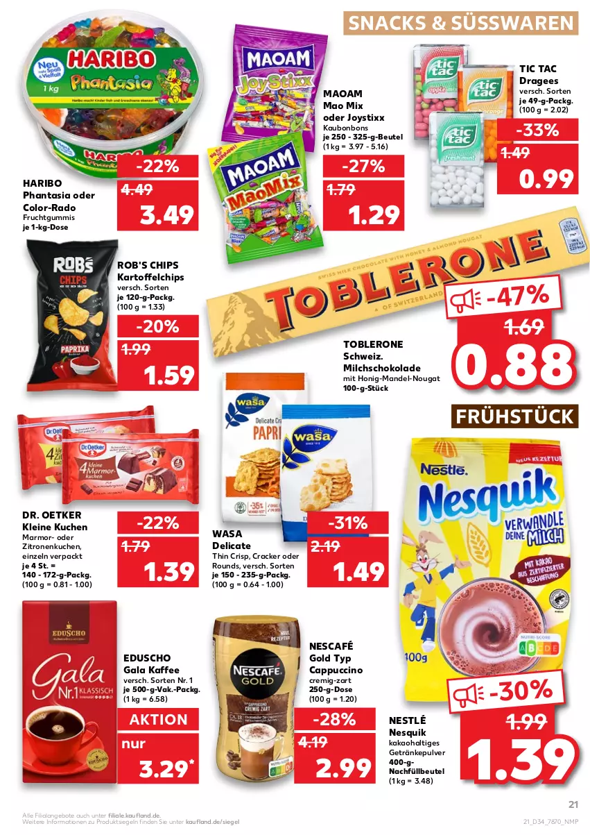 Aktueller Prospekt Kaufland - von 26.08 bis 01.09.2021 - strona 21