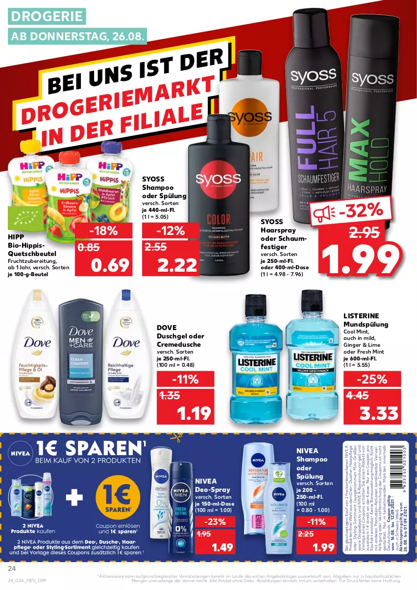 Aktueller Prospekt Kaufland - von 26.08 bis 01.09.2021 - strona 24