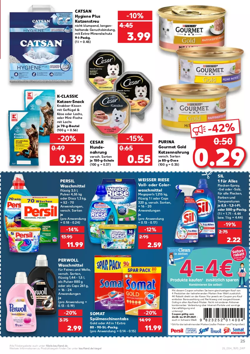 Aktueller Prospekt Kaufland - von 26.08 bis 01.09.2021 - strona 25