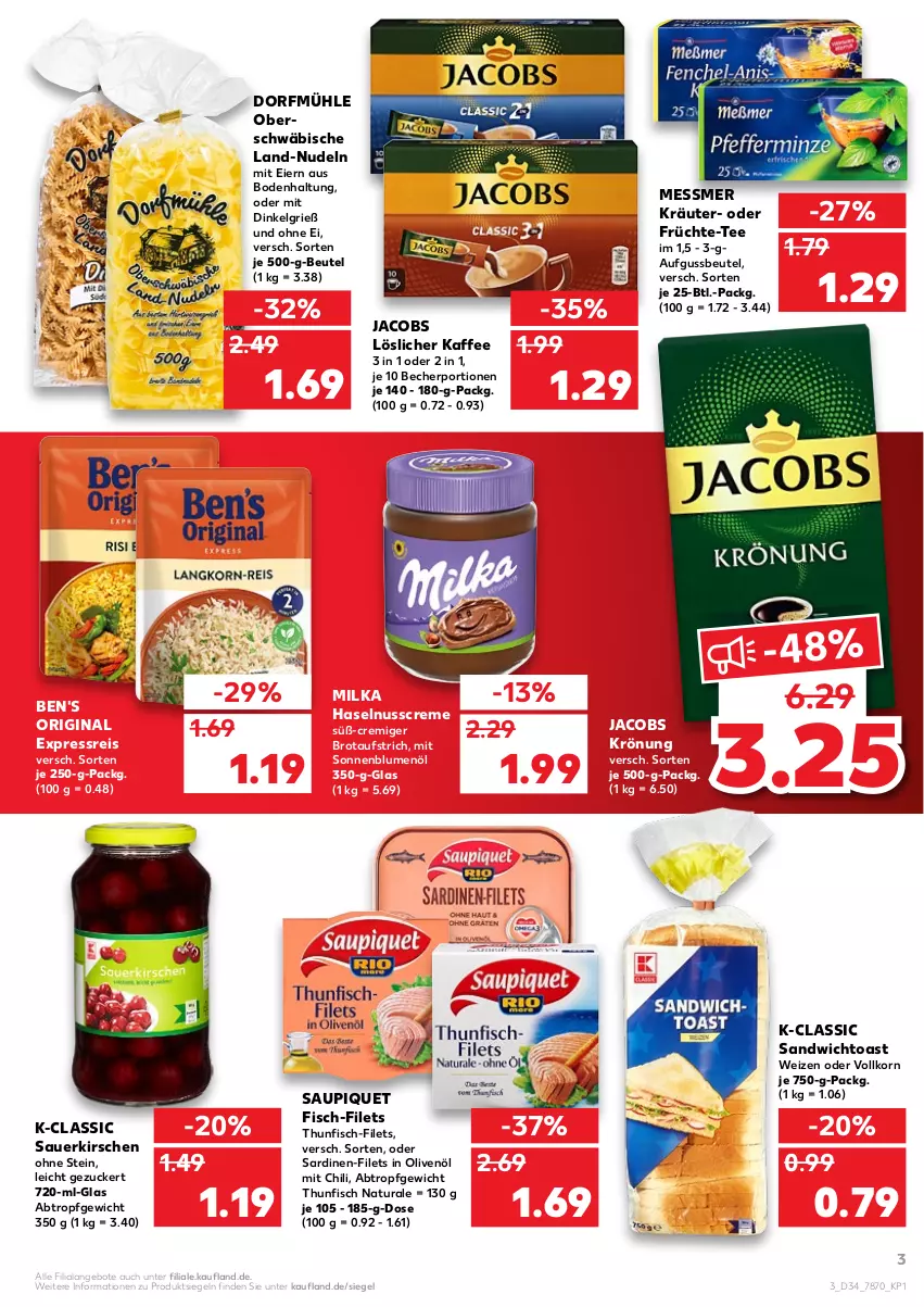 Aktueller Prospekt Kaufland - von 26.08 bis 01.09.2021 - strona 3