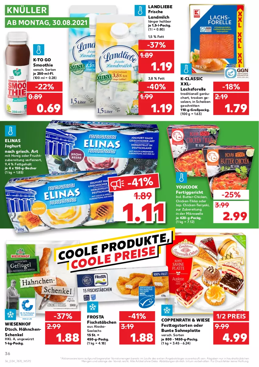 Aktueller Prospekt Kaufland - von 26.08 bis 01.09.2021 - strona 36