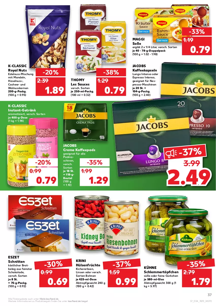 Aktueller Prospekt Kaufland - von 26.08 bis 01.09.2021 - strona 37