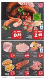 Gazetka promocyjna Marktkauf - Prospekt - Gazetka - ważna od 25.06 do 25.06.2022 - strona 15 - produkty: auer, aufschnitt, bier, bierschinken, eis, fleisch, fleischwurst, jagdwurst, Kaiser, kasseler, krakauer, leberwurst, mac, paprika, pfeffer, reis, salami, salat, Salsa, schinken, truthahn, wurst, ZTE