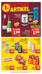 Gazetka promocyjna Marktkauf - Prospekt - Gazetka - ważna od 25.06 do 25.06.2022 - strona 3 - produkty: alkohol, bio, cola, eis, eistee, enders, flasche, getränk, gin, lorenz, reis, rotkäppchen, rum, saltletts, tee, toblerone, tonic, whiskey, ZTE