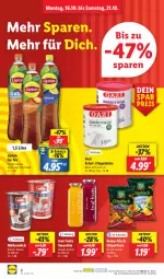 Gazetka promocyjna Lidl - Aktionsprospekt - Gazetka - ważna od 21.10 do 21.10.2023 - strona 12 - produkty: chips, chipsfrisch, eis, elle, funny-frisch, ice tea, Käse, lipton, lipton ice tea, milch, Müller, müllermilch, ndk, reis, Schal, Schale, smoothie, teller, Ti, ziegenkäse