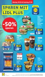 Gazetka promocyjna Lidl - Aktionsprospekt - Gazetka - ważna od 21.10 do 21.10.2023 - strona 2 - produkty: angebot, caffè latte, coupon, eis, emmi, fusilli, gin, gutsleberwurst, joghur, joghurt, joghurt mit der ecke, latte, leberwurst, maggi, Müller, pasta, Pommersche, reis, rügenwalder, rügenwalder mühle, tee, teewurst, terrine, Ti, wurst, ZTE