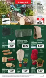 Gazetka promocyjna Lidl - Aktionsprospekt - Gazetka - ważna od 21.10 do 21.10.2023 - strona 25 - produkty: abdeckplane, auto, eis, Elektro, elle, Gewebeplane, Kette, kokos, LG, Parkside, pflanze, pflanzen, reis, Ria, säge, Schal, Ti, tisch, topper, weck, ZTE
