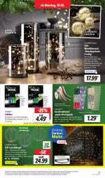 Gazetka promocyjna Lidl - Aktionsprospekt - Gazetka - ważna od 21.10 do 21.10.2023 - strona 29 - produkty: akku, auto, batterie, batterien, eis, Elan, kraft, Kugel, leds, Packpapier, papier, reis, rel, Ti, timer, tisch, weck, ZTE