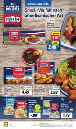 Gazetka promocyjna Lidl - Aktionsprospekt - Gazetka - ważna od 21.10 do 21.10.2023 - strona 48 - produkty: angebot, burger, coupon, curry, dip, elle, mcennedy, mikrowelle, ndk, popcorn, Schal, Schale, schwein, schweine, snack, Ti, wein, weine