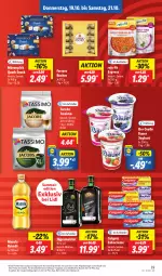 Gazetka promocyjna Lidl - Aktionsprospekt - Gazetka - ważna od 21.10 do 21.10.2023 - strona 51 - produkty: angebot, auer, Bau, Bauer, colgate, coupon, creme, eis, elle, ferrero, Ferrero Rocher, Germ, jacobs, jacobs tassimo, jägermeister, joghur, joghurt, keimöl, LG, mazola, Meister, mövenpick, quark, reis, reis-fit, sim, snack, tassimo, teller, Ti, zahncreme, ZTE