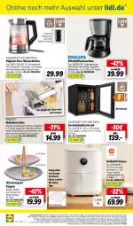 Gazetka promocyjna Lidl - Aktionsprospekt - Gazetka - ważna od 21.10 do 21.10.2023 - strona 58 - produkty: alexa, angebot, angebote, auto, bambus, cin, dell, eis, elle, ernesto, Etagere, filterkaffee, flasche, fritteuse, getränk, getränke, glas-wasserkocher, Glastür, grill, Heißluftfritteuse, kaffee, kaffeemaschine, Kocher, kühlschrank, lasagne, möbel, Mode, ndk, nudel, reis, rel, Ria, Schal, Schale, Schrank, silvercrest, spaghetti, spülmaschinen, tasse, telefon, Ti, timer, tisch, tuc, uhr, wasser, wasserkocher, wassertank, weck