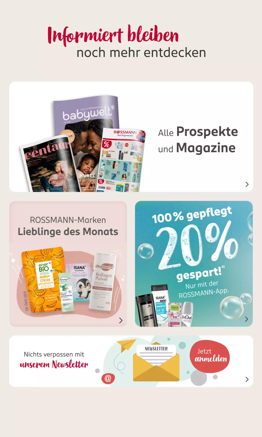 Aktueller Prospekt Rossmann - Prospekte - von 12.05 bis 18.05.2025 - strona 7 - produkty: decke, magazin