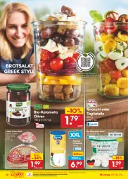 Gazetka promocyjna Netto Marken-Discount - Filial-Angebote - Gazetka - ważna od 10.06 do 10.06.2023 - strona 12 - produkty: bestpreis, bio, brot, eis, elle, gnocchi, hirtenkäse, Käse, korn, lieken, mozzarella, ndk, olive, oliven, reis, rel, rezept, rezepte, salat, tagliatelle, Ti, urkorn