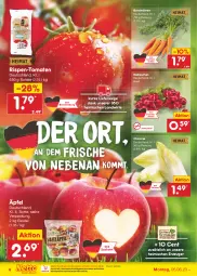 Gazetka promocyjna Netto Marken-Discount - Filial-Angebote - Gazetka - ważna od 10.06 do 10.06.2023 - strona 4 - produkty: asti, bestpreis, beutel, Bundmöhren, eis, möhren, ndk, radieschen, reis, rwe, sac, Schal, Schale, Ti, tomate, tomaten