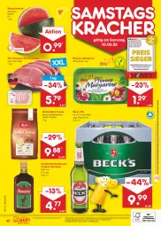 Gazetka promocyjna Netto Marken-Discount - Filial-Angebote - Gazetka - ważna od 10.06 do 10.06.2023 - strona 40 - produkty: angebot, angebote, bella crema, bestpreis, bohne, bohnen, discount, eis, gin, Holz, kaffee, kaffeebohnen, kracher, margarine, marken-discount, Meister, melitta, melone, minutensteaks, ndk, nordbrand, pflanze, pflanzen, pils, reis, schwein, schweine, steak, steaks, Ti, wasser, wassermelone, wein, weine, ZTE