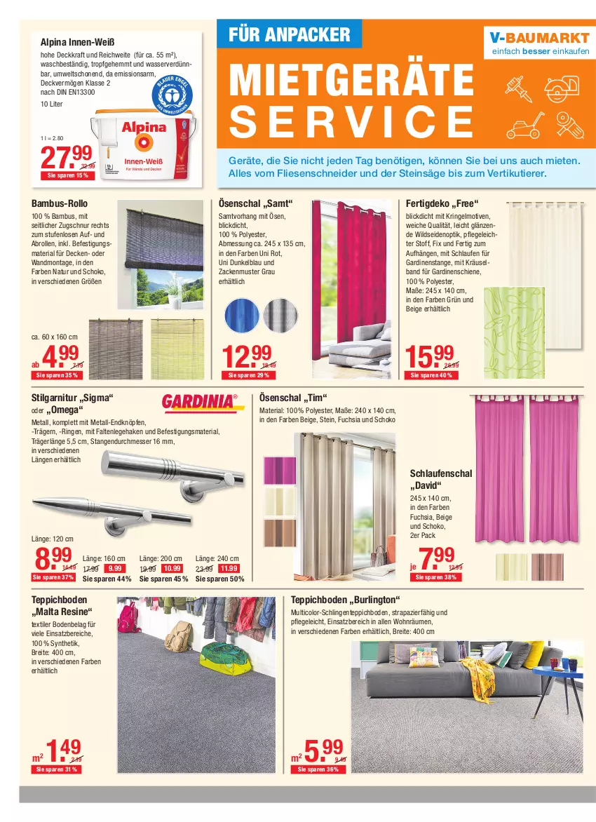 Aktueller Prospekt Vmarkt - V-Baumarkt - von 18.11 bis 24.11.2021 - strona 6