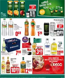 Gazetka promocyjna Edeka - Prospekte - Gazetka - ważna od 16.03 do 16.03.2024 - strona 17 - produkty: Absolut Vodka, Alwa, Berger, bio, bionade, drink, eis, eistee, energy drink, erfrischungsgetränk, flasche, frucht, fuzetea, getränk, Havana Club, irish whiskey, mac, mineralwasser, mit frucht, monster, Monster Energy, rum, tee, trolli, trollinger, tullamore, vitrex, vodka, wasser, whiskey