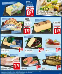 Gazetka promocyjna Edeka - Prospekte - Gazetka - ważna od 16.03 do 16.03.2024 - strona 5 - produkty: aust, brot, cambozola, creme, elle, esrom, feinkost, filet, forelle, frischkäse, hartkäse, Käse, lachs, LG, rel, Ria, rouge, rougette, schnittkäse, steak, steaks, tee, Ti, tisch, torte, weichkäse