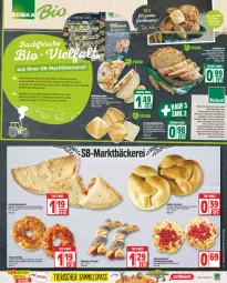 Gazetka promocyjna E Center - Angebote der Woche - Gazetka - ważna od 07.10 do 07.10.2023 - strona 7 - produkty: backwaren, Bau, bio, Bio-Backwaren, bioland, blume, blumen, brot, brötchen, butter, cheddar, deka, Dinkelbrot, Donut, edeka bio, eis, erde, Hefe, LG, mehl, mozzarella, natur, nuss, paprika, pizza, reis, rel, rezept, sac, sesam, sonnenblume, sonnenblumen, Sonnenblumenkerne, sonnenblumenkernen, Soße, Sport, Tasche, tee, Ti, tomate, tomaten, weizenbrötchen, ZTE, zwiebel, zwiebeln