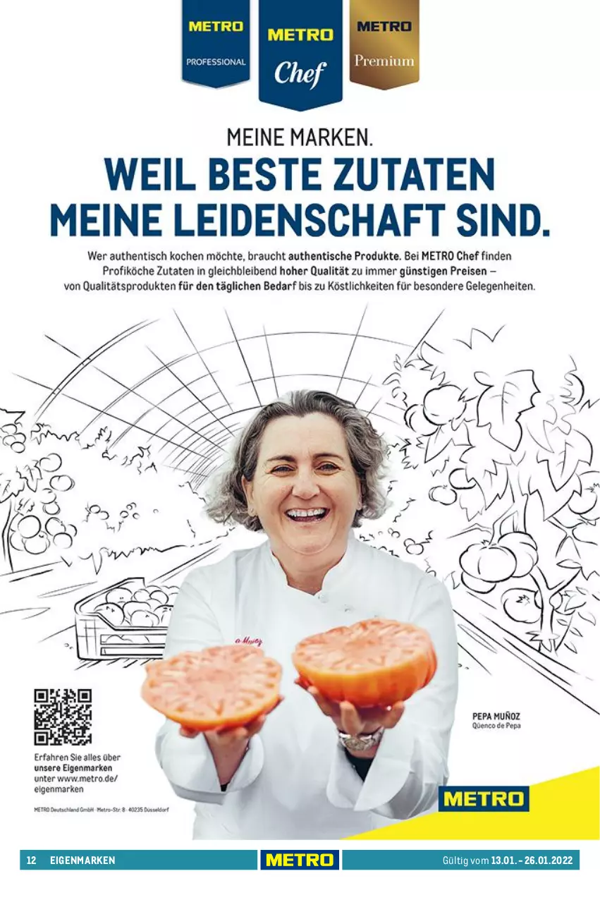 Aktueller Prospekt Metro - Gastro Journal - von 13.01 bis 26.01.2022 - strona 12 - produkty: Ti