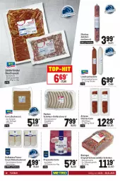Gazetka promocyjna Metro - Gastro Journal - Gazetka - ważna od 26.01 do 26.01.2022 - strona 10 - produkty: Bau, bockwurst, bratwurst, chorizo, curry, eis, fleisch, Geflügel, gin, grill, grillbratwurst, hähnchenbrust, Mett, mettwurst, prosciutto, prosciutto cotto, pute, putenbrust, Rauch, salami, schinken, schnitten, schwarzwälder schinken, schwein, schweine, Speck, Ti, top-hit, wein, weine, würfel, wurst, zwiebel, zwiebelmettwurst