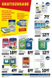 Gazetka promocyjna Metro - Gastro Journal - Gazetka - ważna od 26.01 do 26.01.2022 - strona 24 - produkty: allzweckreiniger, ariel, auto, Becher, danklorix, Desinfektion, eis, fairy, flasche, geschirr, geschirrspülmittel, lenor, LG, Meister, meister proper, natur, natura, olive, Palette, palmolive, reiniger, sac, salz, somat, sprühflasche, spülmittel, tablet, tablett, Tablette, Ti, tisch, weck, weichspüler