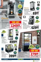 Gazetka promocyjna Metro - Gastro Journal - Gazetka - ważna od 26.01 do 26.01.2022 - strona 34 - produkty: auto, Behälter, beleuchtung, bohne, bohnen, eier, eis, elle, getränk, getränke, gin, kaffee, kaffeemaschine, kaffeevollautomat, kuchen, led-beleuchtung, milch, office, reis, Spezi, tasse, teller, thermostat, Ti, tisch, ventilator, vitrine, wasser, wassertank
