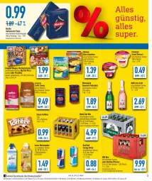 Gazetka promocyjna Diska - Prospekte - Gazetka - ważna od 03.09 do 03.09.2022 - strona 2 - produkty: barilla, Becher, bier, bohne, bohnen, caffe, cola, dessert, drink, ehrmann, Ehrmann Grand Dessert, energy drink, flasche, gin, holsten, holsten pilsener, italienische pasta, Käse, konfitüre, lavazza, lenor, lenor weichspüler, limo, limonade, milram, mm extra, mövenpick, oder piccolinis, original wagner, pasta, piccolinis, pils, pilsener, pizza, red bull, salami, sekt, storck, Ti, toffifee, wagner, weichspüler