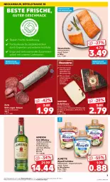 Gazetka promocyjna Kaufland - Extra-Angebote - Gazetka - ważna od 24.07 do 24.07.2024 - strona 3 - produkty: almette, alpenfrischkäse, angebot, angebote, Becher, doppelrahmstufe, eis, espresso, frischkäse, hartkäse, irish whiskey, jameson, Käse, knoblauch, kräuter, kräutern, lachs, Laufen, mac, Mett, milch, nuss, reis, salami, Spezi, tennessee whiskey, Ti, tisch, vita, whiskey, ZTE