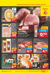 Gazetka promocyjna Netto Marken-Discount - Filial-Angebote - Gazetka - ważna od 02.04 do 02.04.2022 - strona 33 - produkty: angebot, Berger, buch, Cabanossi, eis, filet, fleisch, fleischwurst, Geflügel, gewürz, Hähnchenfleisch, Holz, ingwer, kasseler, lachs, landschinken, Mantel, radeberger, sauce, schinken, schwein, schweine, schweine-filet, soja, sojasauce, Speck, südtiroler, Sushi, Ti, wasa, wein, weine, WICK, wurst, ZTE