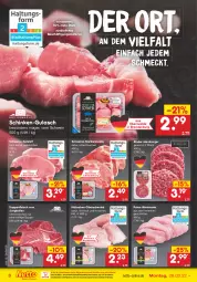 Gazetka promocyjna Netto Marken-Discount - Filial-Angebote - Gazetka - ważna od 02.04 do 02.04.2022 - strona 8 - produkty: burger, eis, filet, fleisch, gewürz, gulasch, hamburger, henkel, jungbullen, kotelett, Nackensteak, nackensteaks, natur, ndk, pute, reis, Ria, rind, rinder, saft, schenkel, schinken, schnitten, schwein, schweine, steak, steaks, suppe, suppen, suppenfleisch, Ti, versandkostenfrei, wein, weine