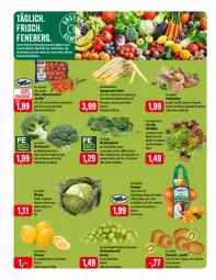 Gazetka promocyjna Feneberg - Prospekte - Gazetka - ważna od 23.03 do 23.03.2024 - strona 6 - produkty: antipasti, asti, aust, Austern, Babyspinat, ball, Bau, bio, broccoli, eis, ente, fleisch, frucht, fruchtfleisch, grill, ilag, jumbo, kiwi, LG, mac, obst, Obst und Gemüse, orange, orangen, pilze, pizza, reis, rispentomaten, rwe, salat, salate, sauce, saucen, Schal, Schale, spargel, spinat, suppe, suppen, tafeltrauben, Ti, tisch, tomate, tomaten, trauben, trolli, und gemüse, vita, Vitamine, vorspeise, Wirsing, zitrone, zitronen