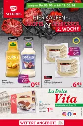 Gazetka promocyjna Selgros - Food - Gazetka - ważna od 12.06 do 12.06.2024 - strona 1 - produkty: bratwurst, eis, flasche, gin, Kühne, mascarpone, original thüringer, reis, ring, rostbratwurst, sauce, thüringer rostbratwurst, Ti, tiramisu, wurst