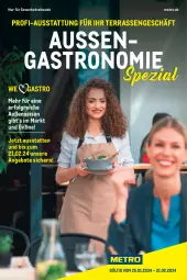 Gazetka promocyjna Metro - Outdoor Spezial - Gazetka - ważna od 21.02 do 21.02.2024 - strona 1 - produkty: angebot, angebote, LG, Metro, Spezi, Ti