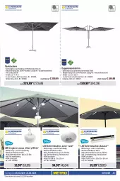 Gazetka promocyjna Metro - Outdoor Spezial - Gazetka - ważna od 21.02 do 21.02.2024 - strona 25 - produkty: akku, ampelschirm, auer, eis, fernbedienung, Lampe, Leuchte, LG, schutzhülle, Ti, wasser