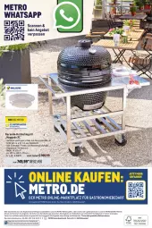 Gazetka promocyjna Metro - Outdoor Spezial - Gazetka - ważna od 21.02 do 21.02.2024 - strona 40 - produkty: abholpreise, angebot, angebote, edelstahl, eis, feuerschale, grill, grillrost, Holz, holzkohle, holzkohlegrill, ilag, Kohlegrill, Metro, metro gastro, Rauch, reis, Ria, rwe, Schal, Schale, schutzhülle, Ti, tisch, trolley