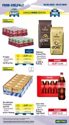 Gazetka promocyjna Metro - Wochen-Angebote Gastro - Gazetka - ważna od 05.07 do 05.07.2025 - strona 13 - produkty: angebot, bertolli, bohne, coca-cola, cola, dallmayr, durstlöscher, eis, flasche, frucht, fruchtsaft, fruchtsaftgetränk, getränk, getränke, gin, knorr, mayonnaise, olive, oliven, olivenöl, olivenöl extra, Palette, peperoni, Peroni, pringles, reis, ring, saft, salat, salatkrönung, Ti, Yo