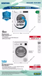 Gazetka promocyjna Metro - Wochen-Angebote Gastro - Gazetka - ważna od 05.07 do 05.07.2025 - strona 16 - produkty: angebot, auer, auto, backofen, edelstahl, eis, elle, herdarten, jeans, Kinder, küche, Küchen, Küchenhelfer, Löffel, Metro, metro gastro, nero, Ofen, pfanne, reis, rum, Schal, Schale, Schere, Schneebesen, Schöpflöffel, Spektrum, spülmaschinen, teller, Ti, tiefpreis, Trockner, wärmepumpentrockner, wein