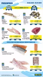 Gazetka promocyjna Metro - Wochen-Angebote Gastro - Gazetka - ważna od 05.07 do 05.07.2025 - strona 5 - produkty: Abtei, angebot, angebote, aqua, decke, Deckel, eis, entrecôte, filet, fisch, fische, Fischer, fischtheke, fleisch, frischfisch, Kette, lachs, lachsfilet, leine, Metro, reis, Ria, rind, rinder, rinderfilet, Rotbarsch, rotbarschfilet, rwe, Schere, schnitten, steak, steakhüfte, teppich, thunfisch, Ti, tiefpreis, Wild
