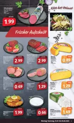 Gazetka promocyjna Markant - Prospekte - Gazetka - ważna od 05.08 do 05.08.2023 - strona 3 - produkty: eis, galbani, gorgonzola, Hähnchenschnitzel, holländischer schnittkäse, intenso, Käse, reis, salami, schnittkäse, schnitzel, Ti, ZTE