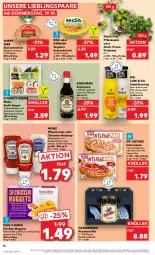 Gazetka promocyjna Kaufland - Prospekt - Gazetka - ważna od 25.10 do 25.10.2023 - strona 12 - produkty: angebot, auer, aufstrich, Becher, brot, brotaufstrich, chicken nuggets, dip, Dr. Oetker, dressing, eier, eis, exquisa, feldsalat, fleisch, hähnchenbrust, hasseröder, heinz, honig, Honig-Senf, ingwer, intermezzo, ketchup, kikkoman, mab, mayonnaise, nuggets, Ofen, pils, premium pils, salami, salat, salatdressing, sauce, Sauerrahm, schinken, senf, soja, sojasauce, Spezi, steinofen, Sushi, Ti, tomate, tomaten, veggie, wasa, Yo, ZTE, zucker