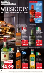 Gazetka promocyjna Kaufland - Prospekt - Gazetka - ważna od 25.10 do 25.10.2023 - strona 32 - produkty: angebot, ball, Ballantine's, black label, blended scotch, blended scotch whisky, bourbon, decke, eis, früchte, früchten, Guinness, honig, irish whiskey, jameson, johnnie walker, karamell, lack, mac, malz, Rauch, rwe, schoko, schokolade, schott, scotch, scotch whisky, single malt, Ti, vanille, whiskey, whisky, ZTE