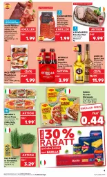 Gazetka promocyjna Kaufland - Prospekt - Gazetka - ważna od 25.10 do 25.10.2023 - strona 9 - produkty: angebot, angebote, barilla, beutel, bier, chorizo, cola, eis, elle, Estrella Damm, Falsches Filet, filet, gin, jamón serrano, kakao, kräuter, Lagerbier, licor, licor 43, likör, maggi, maggi fix, paprika, pizza, rel, rind, rohschinken, salami, schinken, serrano, Spezi, spitzenqualität, Ti, tisch, topf