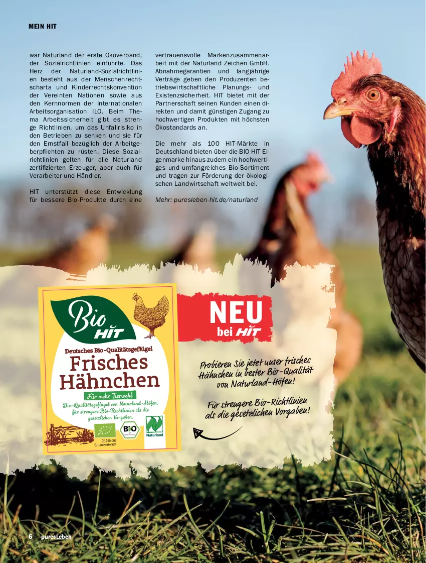 Aktueller Prospekt Hit - Prospekte - von 02.07 bis 31.12.2023 - strona 6 - produkty: bier, Biere, bio, bio hit, ente, Kinder, natur, naturland, Ti, WICK