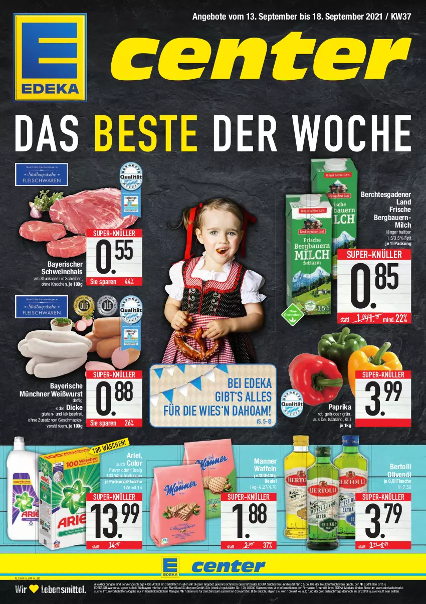 Aktueller Prospekt E Center - Angebote der Woche - von 13.09 bis 18.09.2021 - strona 1