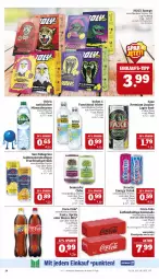 Gazetka promocyjna Marktkauf - Prospekt - Gazetka - ważna od 22.02 do 22.02.2025 - strona 24 - produkty: Alwa, axe, coca-cola, cola, drink, eis, elle, energy drink, fanta, flasche, frucht, fruchtsaft, fruchtsaftgetränk, getränk, limo, limonade, Mezzo Mix, mineralwasser, reis, saft, san pellegrino, somersby, sprite, Ti, volvic, wasser, ZTE